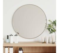 vidaXL Espejo de pared redondo plateado Ø 40 cm