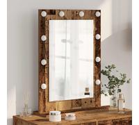 vidaXL Espejo de Tocador Madera vieja 70 x 50 x 18 cm Rectangular