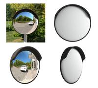 vidaXL Espejo de tráfico convexo para exteriores, , Ø45 cm, policarbonato. Espejo de tráfico, espejo de seguridad, espejo panorámico, espejo convexo