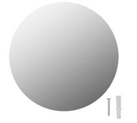 vidaXL Espejo sin marco redondo – vidrio 30 cm – para maquillaje y decoración hogar/oficina