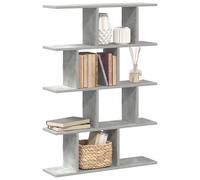 vidaXL Estante cubo de pared 12 compartimentos madera en color Roble Sonoma/Blanco/Gris sonoma y más | práctico organizador multiusos diseño compacto funcional
