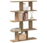 vidaXL Estante cubo de pared 12 compartimentos madera roble artisan