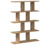 vidaXL Estante Cubo de Pared 12 Compartimentos Madera Roble Artisan