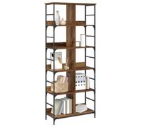 vidaXL Estante de Libros 4 Niveles 78,5 x 33 x 188,5 cm Metal PB