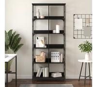 vidaXL Estante de Libros 4 Niveles 78,5 x 33 x 188,5 cm Metal PB