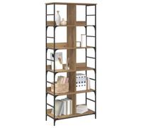 vidaXL Estante de Libros 4 Niveles 78,5 x 33 x 188,5 cm Metal PB