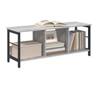 vidaXL Estante de Libros Gris Sonoma 102 x 32 x 40,5 cm, Estantería Industrial, Gran Capacidad, diseño Rectangular, Decorativa, para Oficina en casa y salón