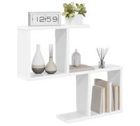 vidaXL Estante de Pared Blanco 60 x 12 x 50,5 cm Madera de ingeniería