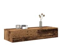 vidaXL Estante de pared con cajones madera vieja 100x36x19 cm