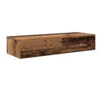 vidaXL Estante de Pared con cajones Madera Vieja 100x36x19 cm