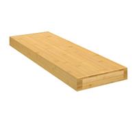 vidaXL Estante de pared de bambú 60x20x4 cm – Estilo rústico