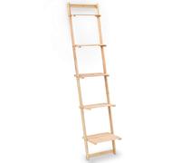 vidaXL Estante de pared escalera madera de cedro 41,5x30x176 cm