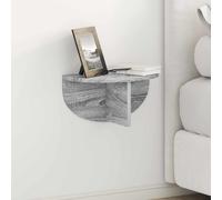 vidaXL Estante de pared Gris Sonoma 38 x 19 x 19 cm