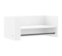 vidaXL Estante de pared Madera de ingeniería 70,5x35x30,5 cm Estantería flotante Blanco