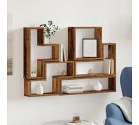 vidaXL Estante de pared Montada en la pared Madera vieja