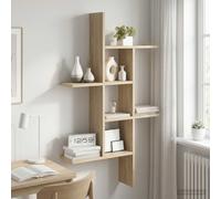 vidaXL Estante de pared Roble Sonoma 61 x 15 x 102 cm