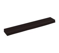 vidaXL Estante de Pared, Superficie de Escritorio Estantería, Tablero de Repuesto, Balda Flotante Expositor, Madera Roble Tratada Marrón Oscuro
