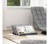 vidaXL Estante de revistas con estante Gris Sonoma 65 x 53 x 28,5 cm