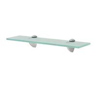 vidaXL Estante Flotante Cristal Transparente 40x20 cm 8 mm Estantería Mostrador