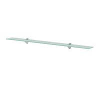vidaXL Estante flotante de cristal 100x10 cm 8 mm