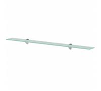 vidaXL Estante flotante de cristal 100x20 cm 8 mm