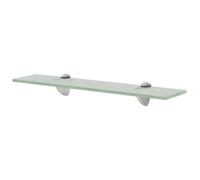 vidaXL Estante flotante de cristal 50x10 cm 8 mm