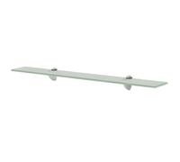 vidaXL Estante flotante de cristal 70x20 cm 8 mm