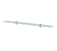 vidaXL Estante flotante de cristal 90x10 cm 8 mm