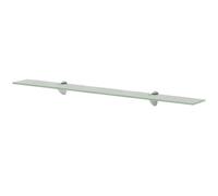 vidaXL Estante flotante de cristal 90x20 cm 8 mm