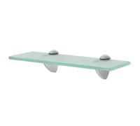 vidaXL Estante Flotante de Cristal Medidas 30x20 cm Grosor del Vidrio de 8 m