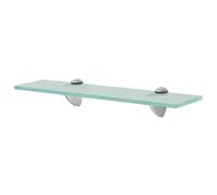 vidaXL Estante Flotante de Cristal Medidas 40x10 cm Grosor del Vidrio 8 mm Claro