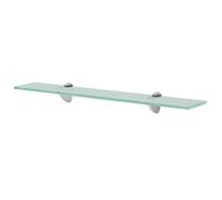 vidaXL Estante Flotante de Cristal Medidas 60x10 cm Grosor del Vidrio 8 mm Claro