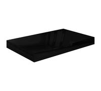 vidaXL Estante flotante de pared MDF 40x23x3,8 cm Blanco brillante, negro brillante, gris brillante Mueble Almacenaje Estantería para Oficina, Estudio, Dormitorio Estantería/Librería/ mueble de Almace