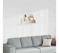 vidaXL Estante flotante de pared MDF blanco 90x23,5x3,8 cm