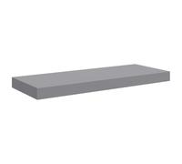 vidaXL Estante Flotante de Pared MDF Gris 60x23,5x3,8 cm