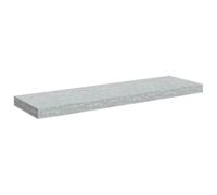 vidaXL Estante Flotante de Pared MDF Gris hormigón 80x23,5x3,8 cm