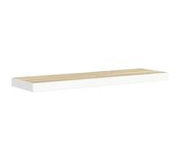 vidaXL Estante Flotante de Pared MDF Roble y Blanco 80x23,5x3,8 cm