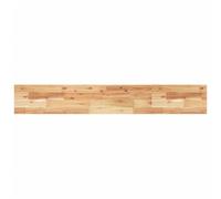 vidaXL Estante Flotante Madera Acacia Maciza Acabado Aceite 160x20x2cm, Estante de Pared, Unidad de Estante de Pared, Estante de Cuarto de Servicio