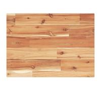 vidaXL Estante Flotante Madera Acacia Maciza Acabado Aceite 40x30x2 cm