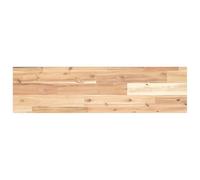 vidaXL Estante Flotante Madera Maciza de Acacia sin Tratar 100x20x2 cm, Estante de Pared, Unidad de Estante de Pared, Estante de Cuarto de Servicio