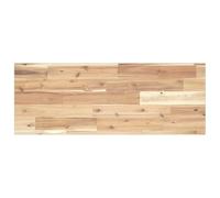 vidaXL Estante flotante madera maciza de acacia sin tratar 100x30x2 cm