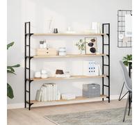 vidaXL Estante Flotante Madera Maciza de Acacia sin Tratar 160x20x2 cm