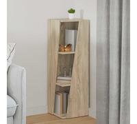 vidaXL Estante lateral 33 x 32 x 100,5 cm Madera de ingeniería