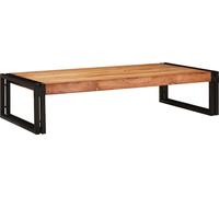vidaXL Estante para ducha, color marrón, 100 x 50 x 23 cm, madera maciza de acacia