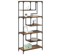 vidaXL Estantería Madera Vieja 81 x 36 x 176 cm Madera contrachapada, Almacenaje para Sala, estantería Funcional, Estante rústico, solución Decorativa Amplia