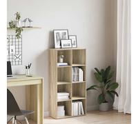 vidaXL Estantería/Aparador madera contrachapada roble 66x30x97,8 cm