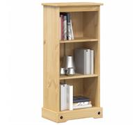 vidaXL Estantería Corona madera maciza de pino 46x29x100 cm, estantería de libros