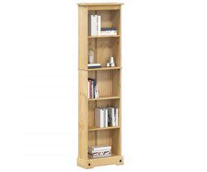 vidaXL Estantería Corona madera maciza de pino 46x20x170 cm