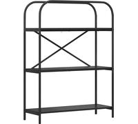 vidaXL Estantería de 3 niveles, 80 x 30 x 109 cm, material de madera
