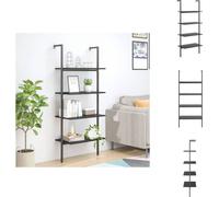 vidaXL Estantería de 4 estantes, color , 64x35x152,5 cm - Estanterías y libreros